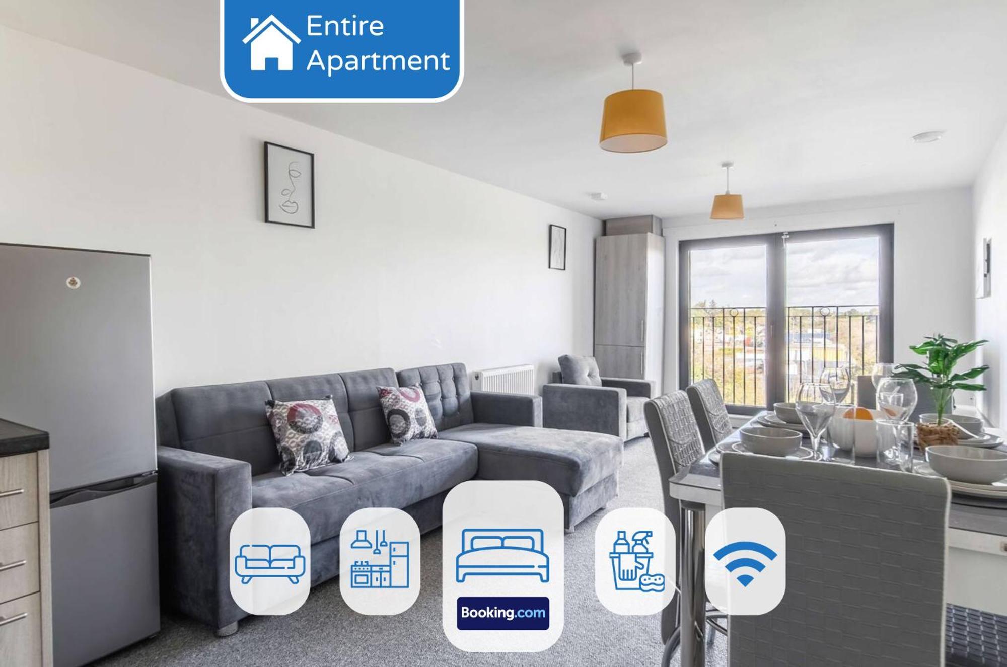 One And Two Bed Apartments Slough Near Heathrow 科恩布鲁克 外观 照片
